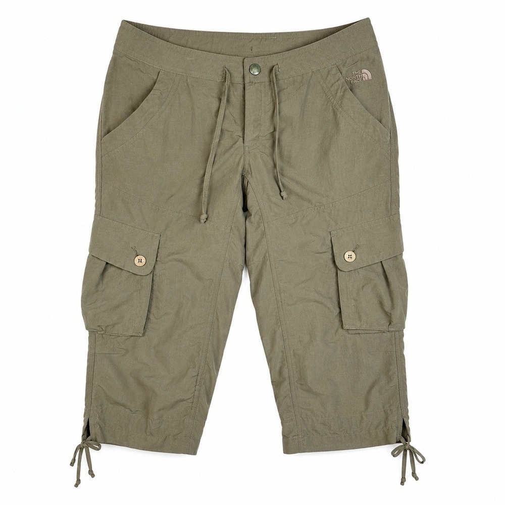 The North Face Paramount Propel Capris Womens 10 Olive Cargo Hiking Y2K Gorpcore